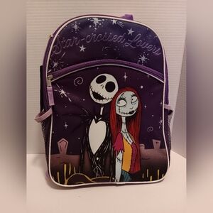 Nwt!! Large full-size Tim burton's nightmare before Christmas backpack 16×12 1/2
